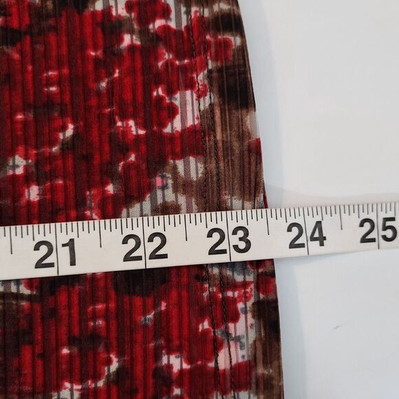 Apt. 9 Shirt Top Comfy Stretch Womens Size Large Cut Out 3/4 Sleeve Lined - Picture 13 of 13